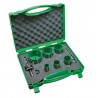 4101072 HIKOKI Set 6 carote HSS Bimetal 22-64mm 2 adaptoare de prindere