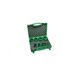 4101073 HIKOKI Set 9 carote HSS Bimetal 2 adaptoare 1 burghiu