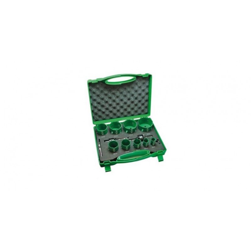 4101073 HIKOKI Set 9 carote HSS Bimetal 2 adaptoare 1 burghiu
