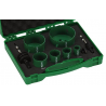 4101075 HITACHI HIKOKI Set 6 carote HSS Bimetal 2 adaptoare de prindere