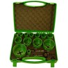 4101074 HIKOKI Set 13 carote HSS Bimetal 19-76 mm 2 adaptoare de prindere