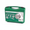 4101076 HIKOKI Set 13 carote HSS Bimetal 19-82 mm 2 adaptoare de prindere