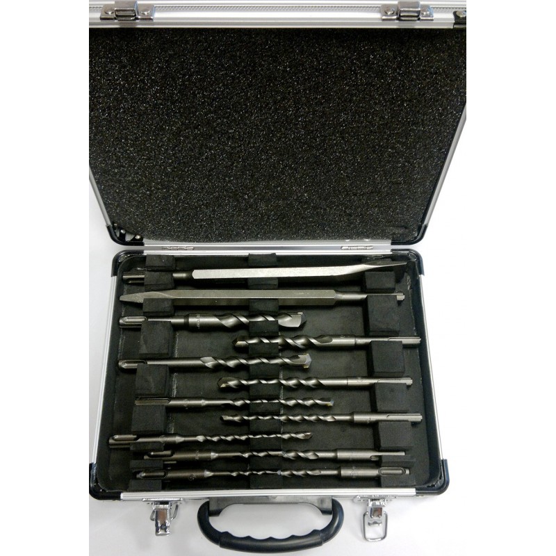 D-20111 Makita Set 13 accesorii SDS Plus 11 burghie si 2 dalti