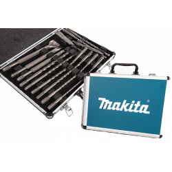 D-42444 Makita Set 17 accesorii SDS Plus 12 Burghie 5-14 mm si 5 dalti