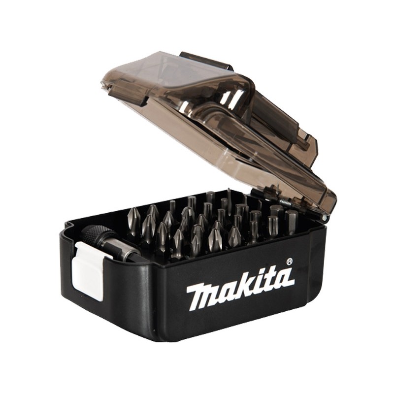 E-00016 Makita Set 31 capete de insurubare mixt cu prelungitor de insurubare