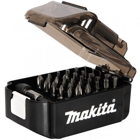 E-00016 Makita Set 31 capete de insurubare mixt cu prelungitor de insurubare