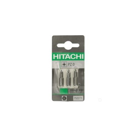 752271 HIKOKI Set 3 biti profil PZ0 lungime 25 mm prindere 1/4