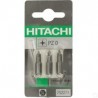 752271 HIKOKI Set 3 biti profil PZ0 lungime 25 mm prindere 1/4