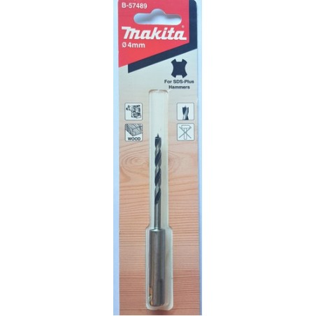 B-57489 Makita Burghiu 4x105 mm lemn cu prindere SDS Plus
