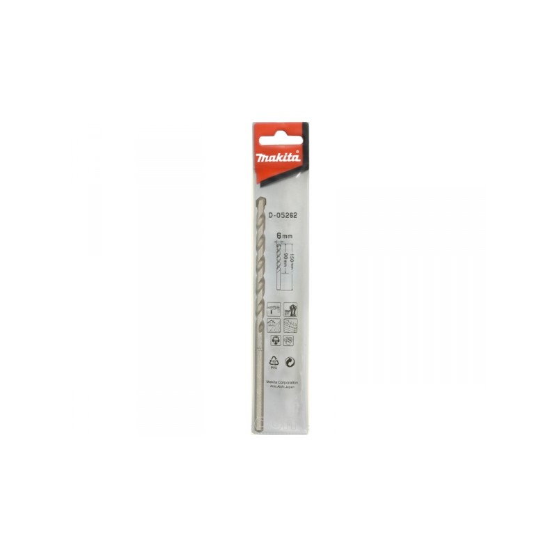 D-05262 Makita Burghiu zidarie 6 mm prindere cilindrica lungimea 150mm