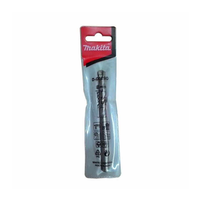 D-05290 Makita Burghiu zidarie 8 mm prindere cilindrica lungimea 110mm