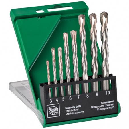 780899 HIKOKI Set 8 burghie cu prindere cilindrica 13 mm gaurit beton