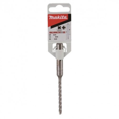 B-57928 Makita Burghiu Nemesis tip 2 cu 4 taisuri beton armat 5x265 mm