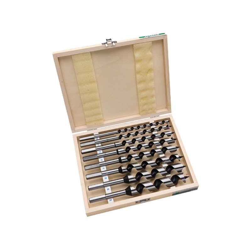 781996 HIKOKI Set 8 burghie elicoidale 10-24 mm lemn lungime 460 mm