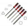 06C007 Dedra Set 5 pile pentru metal cu lungimea de 200 mm