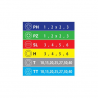 DEDRA Set 32 capete de insurubare PH, PZ, SL, H, T, TT cu adaptor magnetic 1/4
