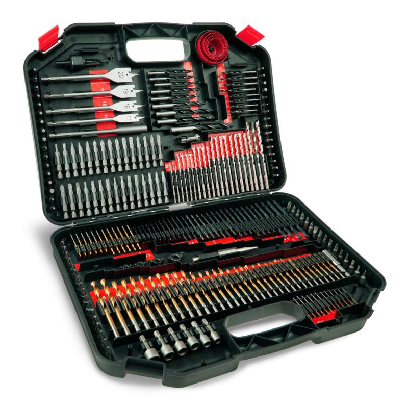 18A11S246 DEDRA Set 246 accesorii burghie si biti de insurubare