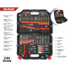 18A11S246 DEDRA Set 246 accesorii burghie si biti de insurubare