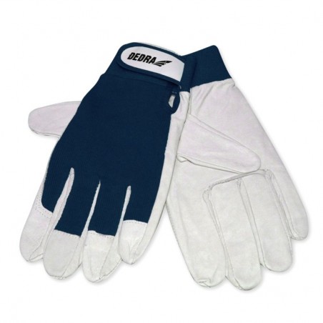 BH1013R09 DEDRA Manusi de protectie, bleumarin, masura 9