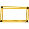 18470 VOREL Echer reglabil din plastic 310 x 175 x 25 mm