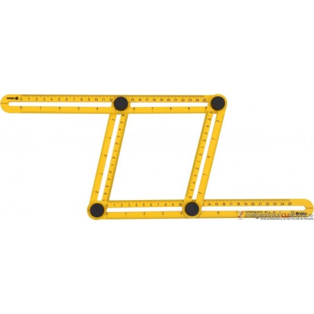 18470 VOREL Echer reglabil din plastic 310 x 175 x 25 mm