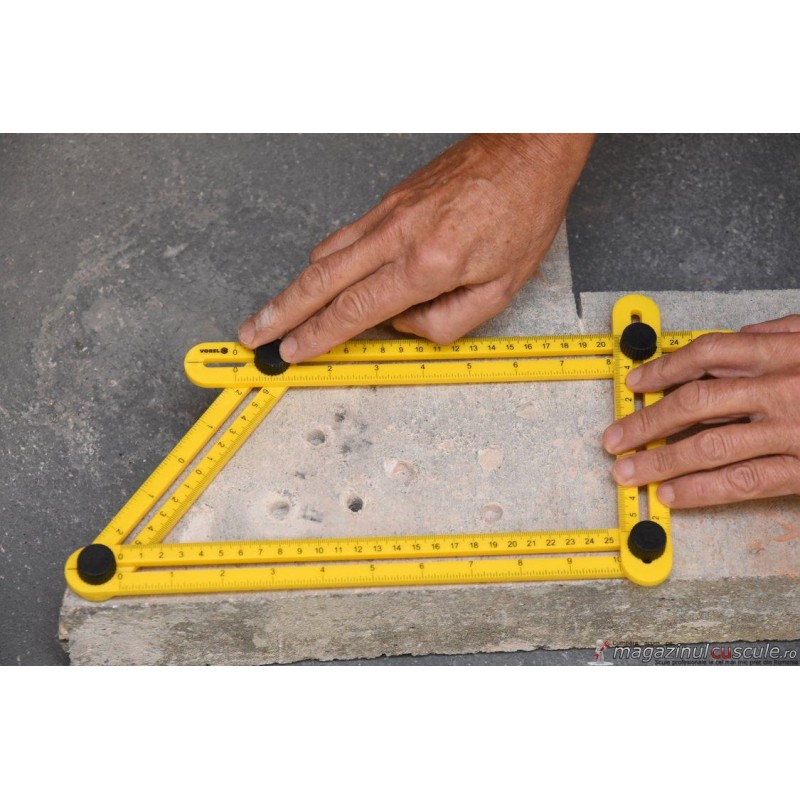 18470 VOREL Echer reglabil din plastic 310 x 175 x 25 mm