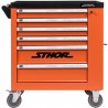 58560 STHOR Dulap scule profesional cu 6 sertare echipat cu 184 piese