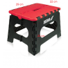 N108 DEDRA Scaun Taburet pliabil cu sarcina maxima de 130 kg