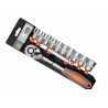 58633 STHOR Set chei tubulare 10-24 mm,antrenor prindere patrat 1/2"