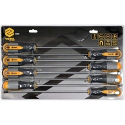 60990 VOREL Set 8 surubelnite lungi cu varf magnetic