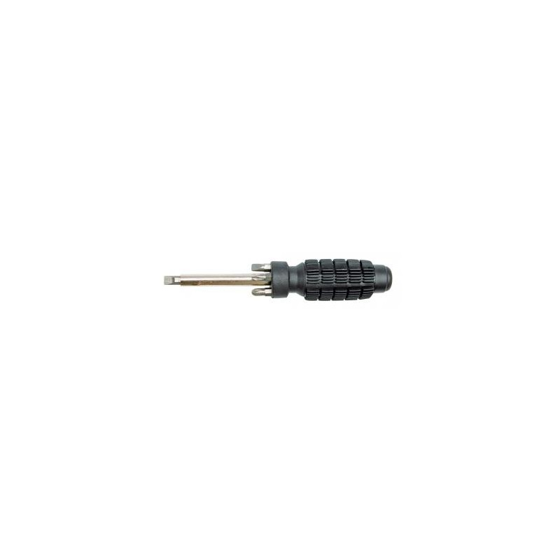 65040 VOREL Surubelnita cu 5 biti cu profil drept si Phillips