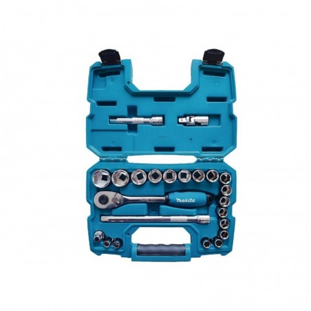 B-65589 Makita Set 23 chei tubulare cu prindere 1/2