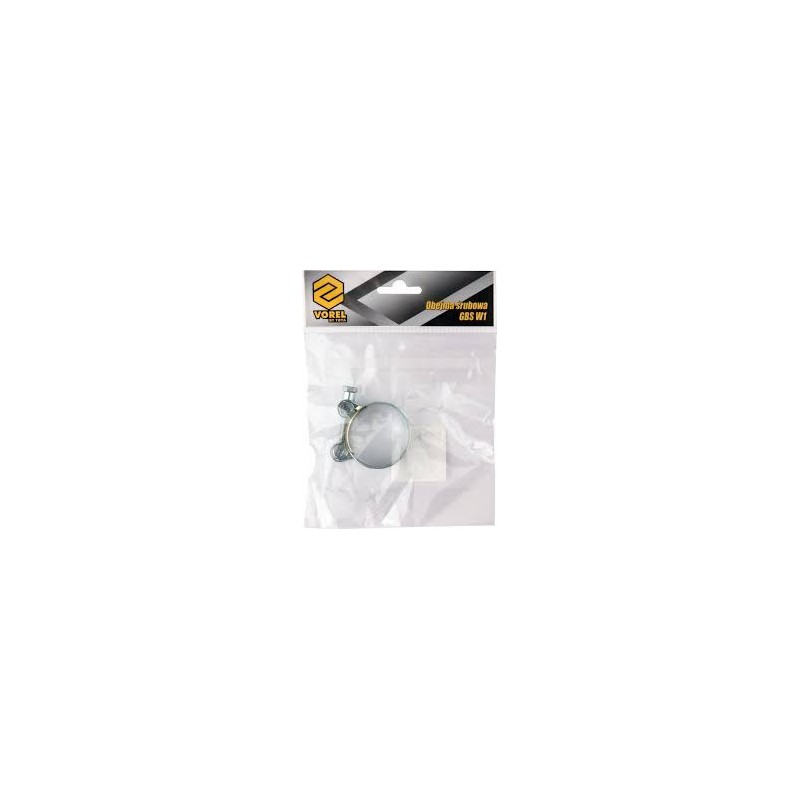73797 VOREL Colier cu surub zincat, 44-47 mm, latime 22 mm
