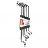 B-65551 Makita Set 5 chei inelare duble cotite dimensiuni 8-19 mm