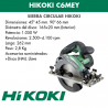 C6MEYWBZ HIKOKI Fierastrau circular 1050 W diametru disc 165 mm