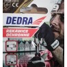 BH1010R09B DEDRA Manusi de protectie, culoare alb-negru, marimea 9
