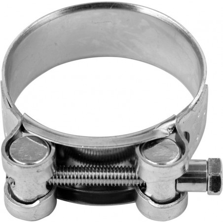 73804 VOREL Colier cu surub zincat, diametru 74-79 mm, latime 24 mm