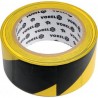 75231 VOREL Banda adeziva de avertizare, latime 48 mm, lungime 33 m