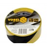 75231 VOREL Banda adeziva de avertizare, latime 48 mm, lungime 33 m