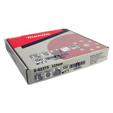 E-02375 Makita 25 buc Disc abraziv granulatie 150 diametru 225 mm