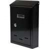 78540 VOREL Cutie postala neagra 285x200x60 mm