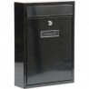 78555 VOREL Cutie postala neagra 360x260x80 mm