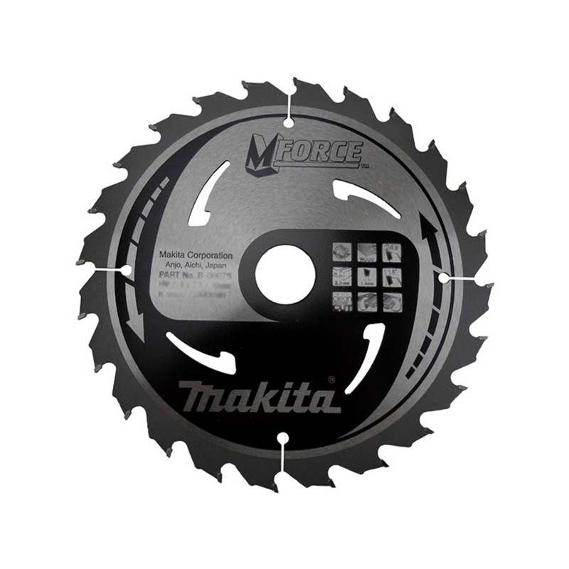 B-07989 Makita Panza fierastrau circular Mforce lemn 230x30mm 18 dinti