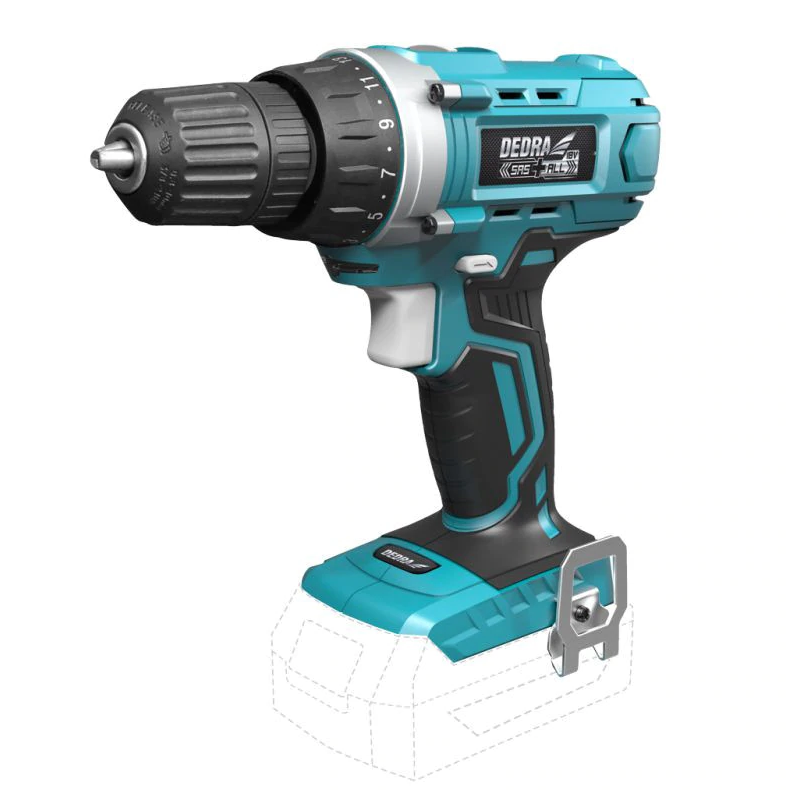 DED7040 Dedra Masina de gaurit SAS+ALL compatibila cu acumulator 18V