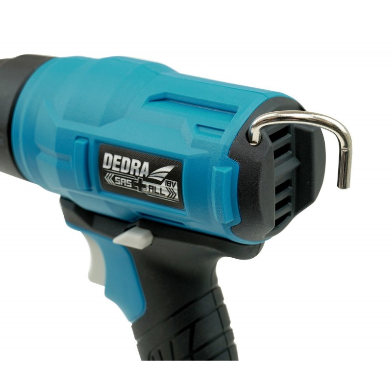 DED7058 Dedra Pistol aer cald SAS+ALL de 18V cu 3 duze fara acumulator