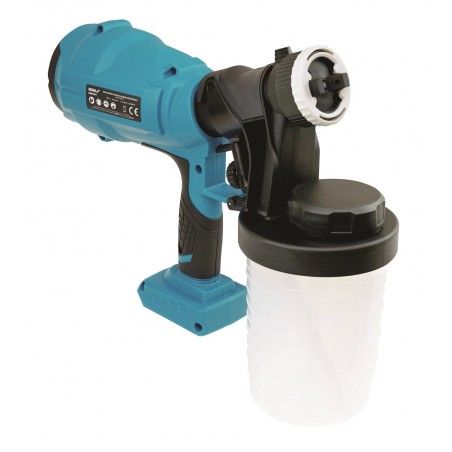 DED7057 Dedra Pistol de vopsit 18V Li-Ion capacitate 900 ml duza 2.5mm