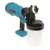 DED7057 Dedra Pistol de vopsit 18V Li-Ion capacitate 900 ml duza 2.5mm