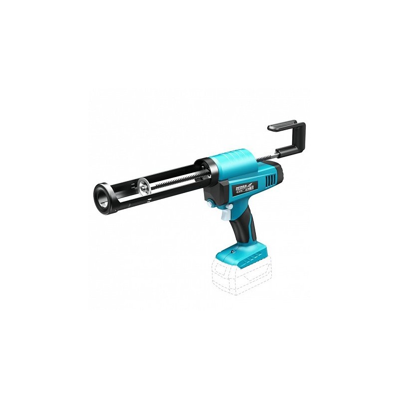 DED7056 Dedra Pistol silicon 18V Li-Ion capacitate 300 ml gama SAS+ALL