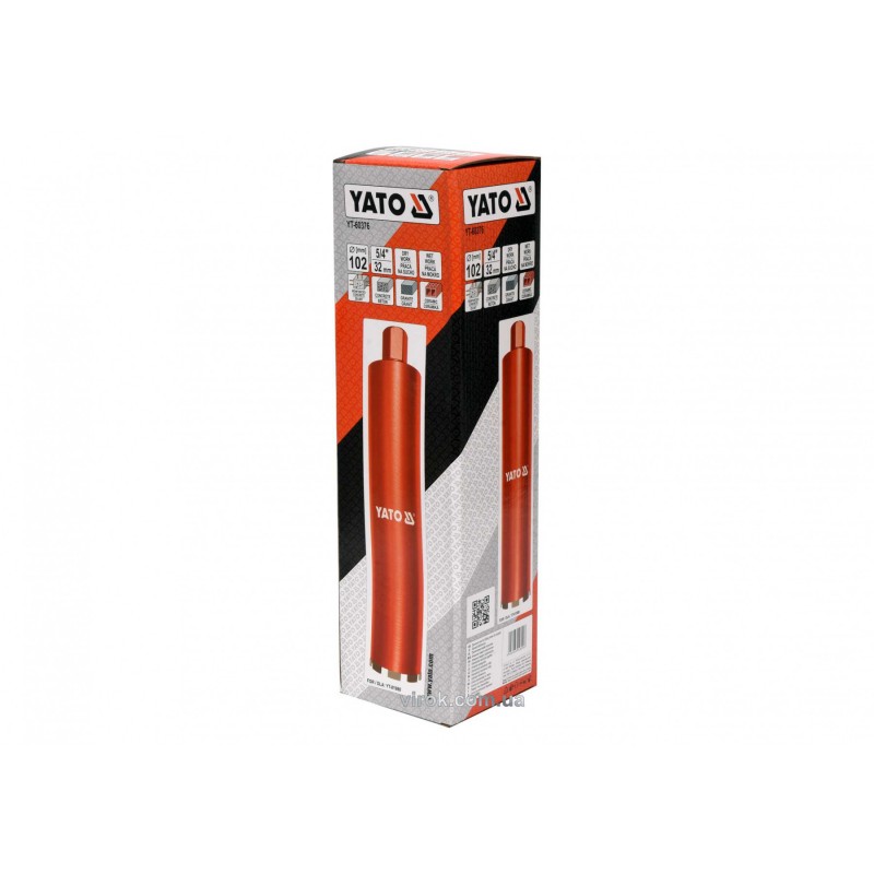 YT-60376 YATO Carota diamantata 5/4, 102 mmcompatibila cu YT-81980