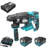 Dedra Ciocan rotopercutor 2 acumulatori 18V4.0Ah incarcator 125W geanta